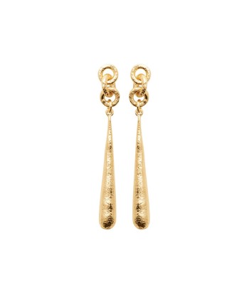 Boucles d'oreilles pendantes Dorlane en plaqué or de pas cher