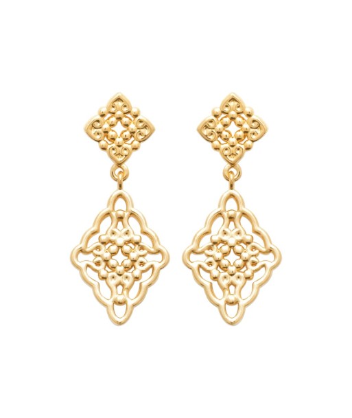 Boucles d'oreilles pendantes Guilmette en plaqué or JUSQU'A -70%! 