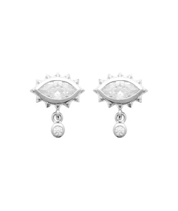 Boucles d'oreilles pendantes Maelie en argent ouvre sa boutique