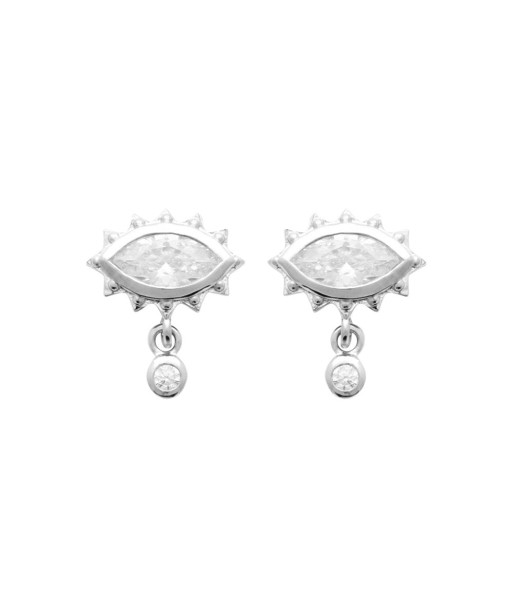 Boucles d'oreilles pendantes Maelie en argent ouvre sa boutique