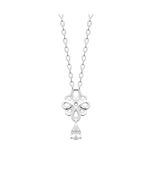 Collier Flora en argent Les êtres humains sont 