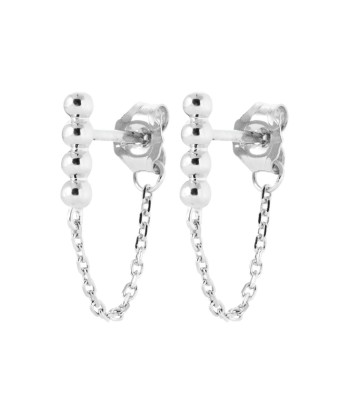 Boucles d'oreilles pendantes Albertina en argent solde