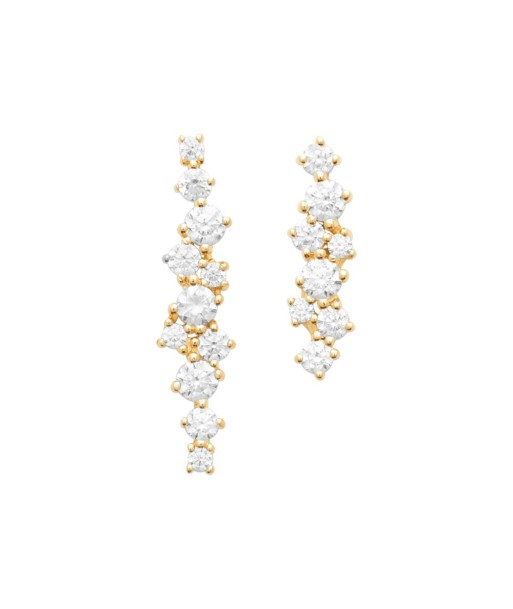 Boucles d'oreilles Auda en plaqué or JUSQU'A -70%! 