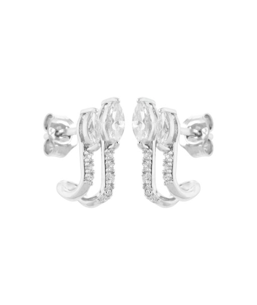 Boucles d'oreilles Thamar en argent Comparez plus de prix