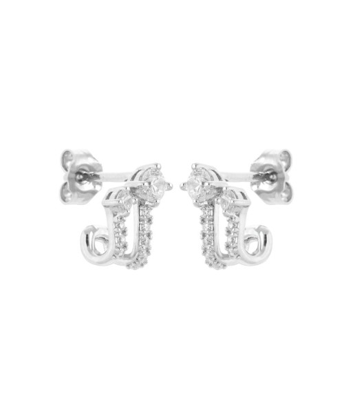 Boucles d'oreilles Saby en argent Voir les baskets