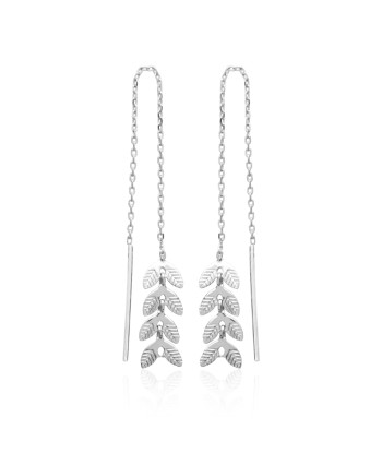 Boucles d'oreilles pendantes Dieneba en argent Paris Déstockage Promo