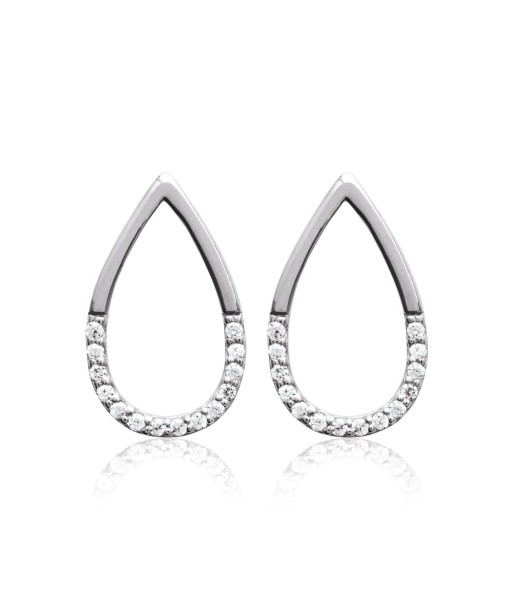 Boucles d'oreilles Hannae en argent suggérées chez