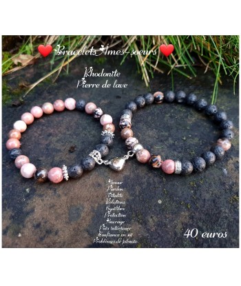 Bracelets des Âmes-soeurs (force et amour) chez Cornerstreet bien 