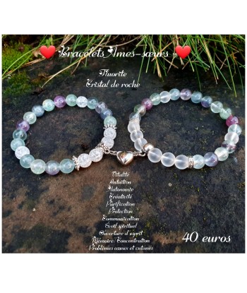 Bracelets des Âmes-soeurs (concentration et intuition) store