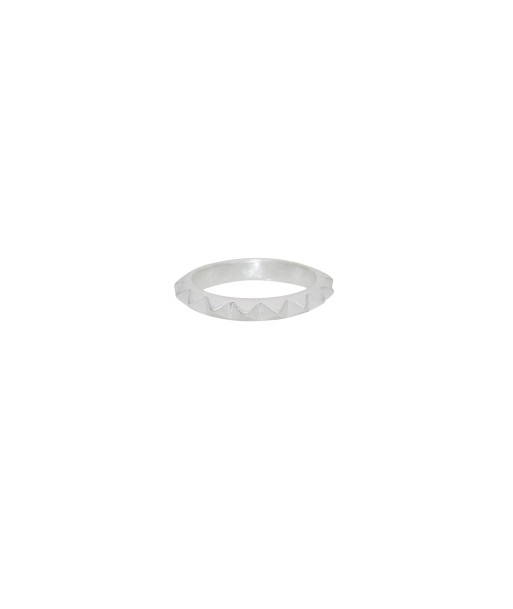 Bague anneau brossé en argent 925 en ligne