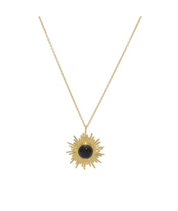 Collier doré pendentif soleil et pierre vente chaude votre 