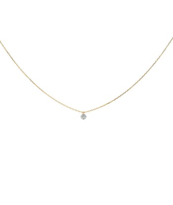 Collier or et diamant 0,07K online