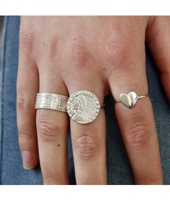 Bague indien en argent 925 Les magasins à Paris