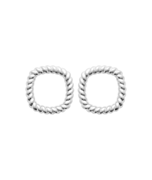 Boucles d'oreilles Bouchra en argent basket pas cher