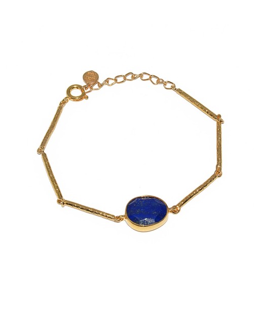 Bracelet doré et lapis 2023