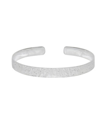 Bracelet jonc argent 925 martelé Vous souhaitez 