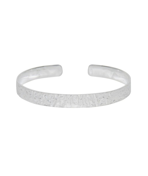 Bracelet jonc argent 925 martelé Vous souhaitez 