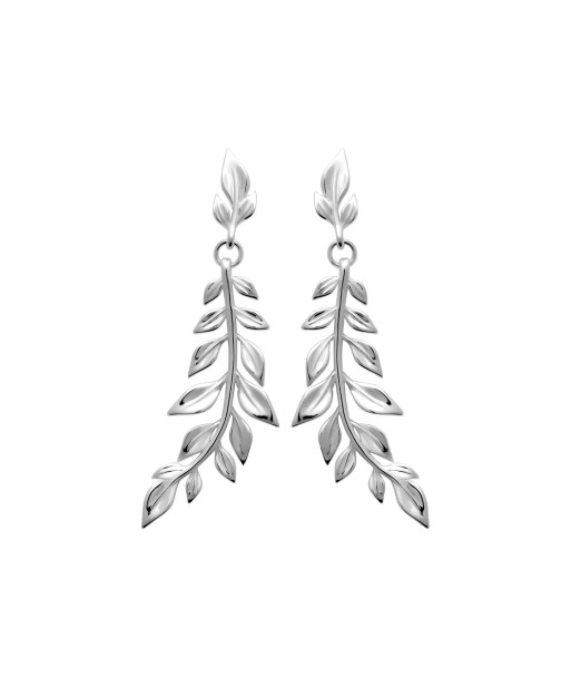 Boucles d'oreilles pendantes Aureliane en argent plus qu'un jeu 