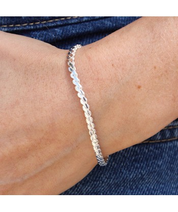 Bracelet argent maille égyptienne ou a consommer sur place