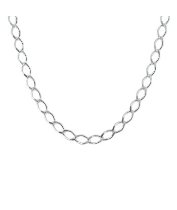 Collier argent maille rombo pas cher