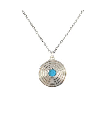 Collier argent 925 et turquoise 2024