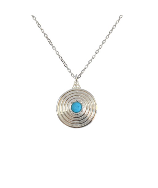 Collier argent 925 et turquoise 2024