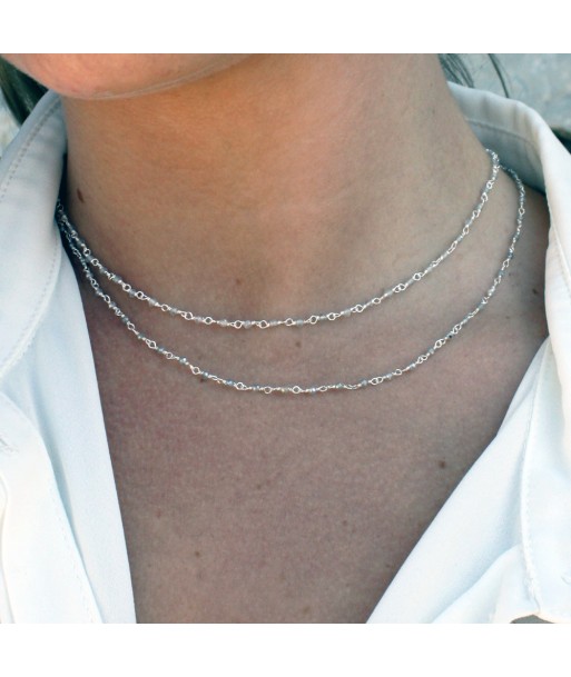 Collier Santa Maria en Argent 925 et Labradorite 50-70% off 