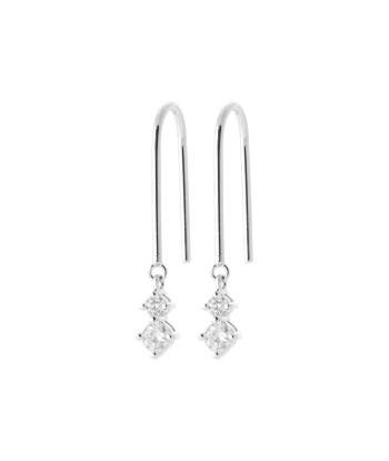 Boucles d'oreilles pendantes Nastassia en argent Voir les baskets