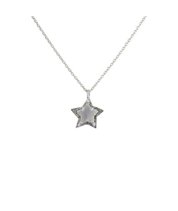 Collier argent 925 et étoile en cristal vente chaude votre 