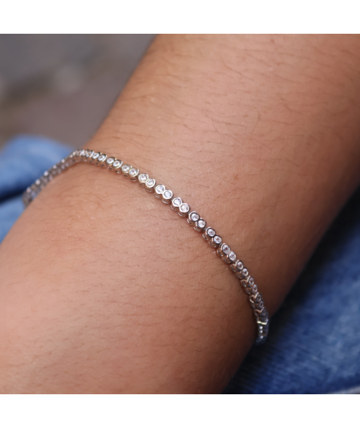 Bracelet tennis argent 925 et zircons 1,5mm acheter