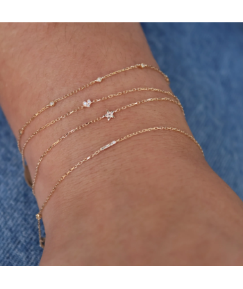 Bracelet or et diamants paiement sécurisé