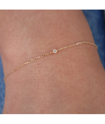 Bracelet or et diamant livraison gratuite