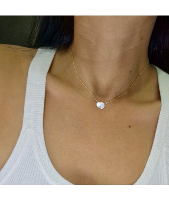 Collier slice organic diamond ras de cou paiement sécurisé