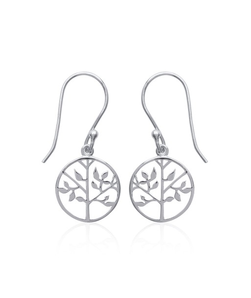 Boucles d'oreilles pendantes Hortence en argent livraison gratuite