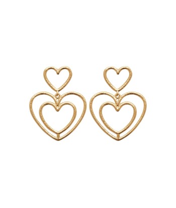 Boucles d'oreilles pendantes Youssra en plaqué or 50-70% off 