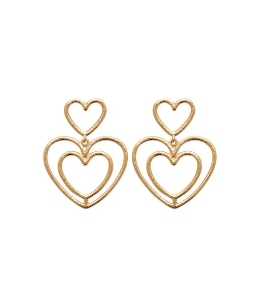 Boucles d'oreilles pendantes Youssra en plaqué or 50-70% off 