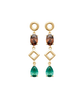 Boucles d'oreilles pendantes Aidee en plaqué or JUSQU'A -70%! 