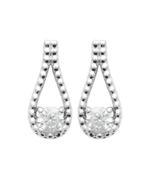 Boucles d'oreilles Jeanny en argent français