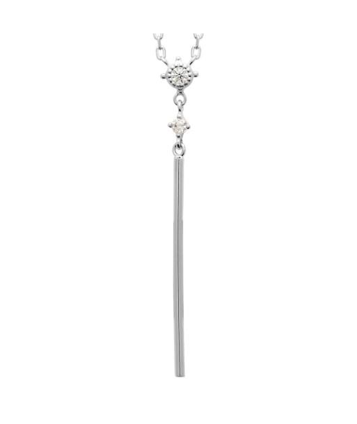 Collier Leah en argent brillant des détails fins