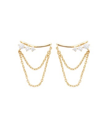 Boucles d'oreilles Amra en plaqué or 50-70% off 