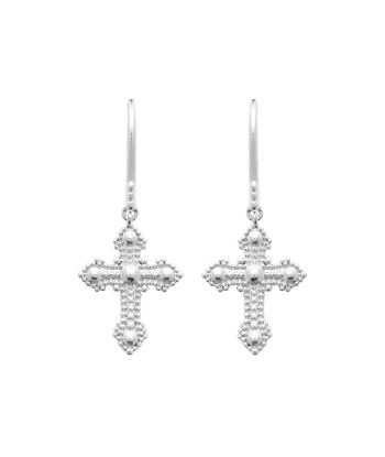 Boucles d'oreilles pendantes Ginia en argent paiement sécurisé